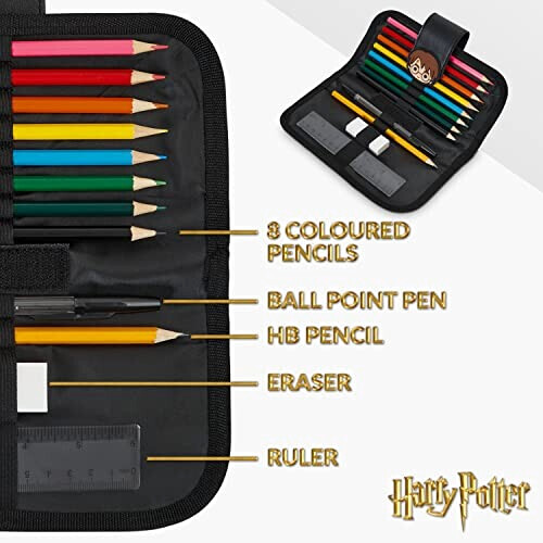 Trousse Harry Potter noir variant 3 