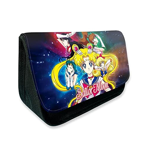 Trousse Sailor Moon noir double