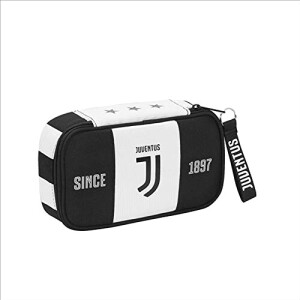 Trousse FC Juventus blanc noir 22x12 cm