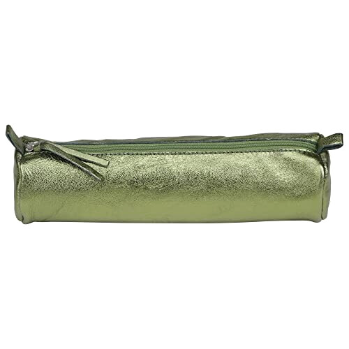 Trousse vert olive ronde 5.5x22 cm variant 1 