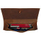 Trousse marron cognac - foncé - miniature variant 4